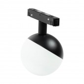 Spot Negru GLOB 12W 4000K IP20 pentru Sina Magnetica - NOVELITE