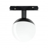 Spot Negru GLOB 12W 4000K IP20 pentru Sina Magnetica - NOVELITE