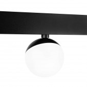 Spot Negru GLOB 12W 4000K IP20 pentru Sina Magnetica - NOVELITE