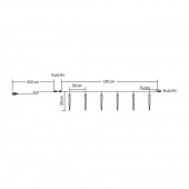 Stalactite 120 LED 6400K IP44