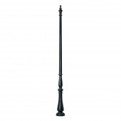 Stalp Pietonal Clasic Negru HOREB 3.5m - FUMAGALLI
