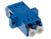 Standard LC-Duplex Coupling SM Polymer Ceramic case blue