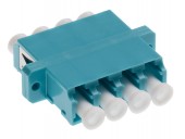 Standard LC-Quad Coupling MM Polymer case aqua