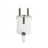 Stecher ceramica cu contact de protectie si inel – NOVELITE