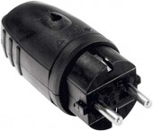 Stecher din cauciuc, demontabil, pt. cablu pana la 3x2.5 mm