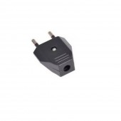 Stecher Plat cu CP Negru