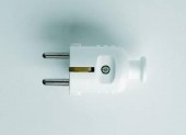 Stecher Schuko drept alb