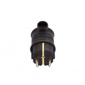 Stecher tip L cauciuc IP44 negru – BYLION