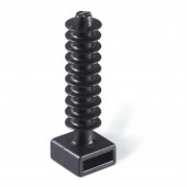 Suport cu diblu negru – SCAME | 839.39/101