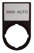 Suport cu placa 30x50mm cu inscriptia MAN AUTO