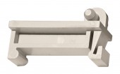 Suport izolat bare PEN pe sina TS35
