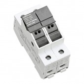 Suport portfuzibile cilindrice 10x38 / 2P