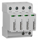 Surge arrester, 4+0  TNS, T1+2, 300V, 7kA