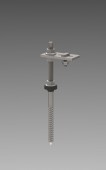 Surub de suspendare M12x250 Profil sina 37/45/65