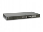 Switch 24xRJ45 10/100/1000,silentios,f.vent.,alim.intern