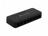 Switch 8xRJ45 10/100 Silentios, sursa alim. externa, Desktop