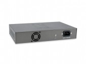Switch 8xRJ45 10/100/1000 (PoE+) + 2xSFP 1000, 19