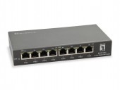Switch 8xRJ45 10/100/1000 (PoE+), Desktop, 120W