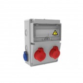 Tablou Sigurante 2P (3x25A) 380V + 2P (1x16A) 220V IP44