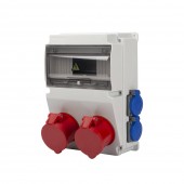 Tabou 2P (5x32A) + 4P (1x16A) IP44