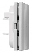 Taster KNX, o pereche, cu LED de stare, argintiu