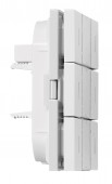 Taster KNX, trei perechi, cu LED de stare, alb