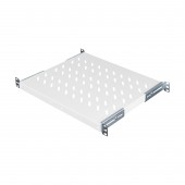 Tava fixa 19”, 1U, 50kg sarcina, D=370, fixare 4 puncte