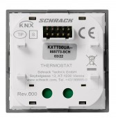 Termostat KNX, antracit