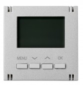 Termostat KNX, argintiu