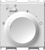 Termostat pentru incalzire/racire, 5-30°C, 3A, 2M, alb