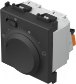 Termostat pentru incalzire/racire, 5-30°C, 3A, 2M, negru