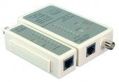 Tester Retele, BNC / RJ45, cu telecomanda si husa