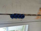 Thermo switch box windproof and airtight flush-mounted