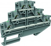 Three-level - Push-in terminal EFT200GR 2.5mm² grey