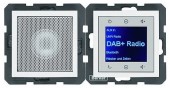 Touchpad Radio cu speaker, alb
