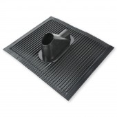 Trecere cablu prin acoperis,45x50cm,D38-60mm,Alu.,neagra