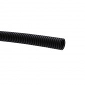 Tub flexibil HF Ø25mm 320N 50m/colac, negru – NOVELITE