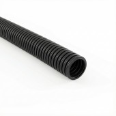 Tub gofrat negru DUR, 750N, D13, HF, Stabilizat UV, fara fir