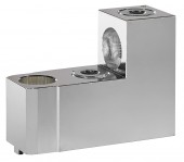 Tunnel Terminal 2x120-240mm² for MX3, 1 piece, max. 500A