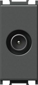 TV socket 1M 0dB, anthracite