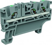 Two-level - Push-in terminal EFC210GR 2.5mm² grey