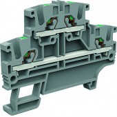Two-level - Push-in terminal EFD200GR 2.5mm² grey