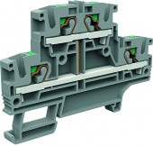 Two-level - Push-in terminal EFD410GR 4mm² grey