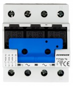 TYTAN T4P, D02 Fuse switch disconnector, 3+N, complete, 40A