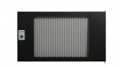 Usa metal perf. pentru DTWB 7U, W=600, RAL9005, negru