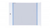 Usa sticla pentru DTWA 9U, W=600, RAL7035