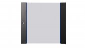Usa sticla pentru DTWB 12U, W=600, RAL9005, negru