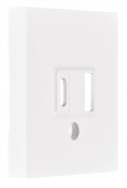 USB Charger A+C Cover, white
