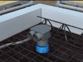 Ventilation sleeve 125mm