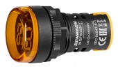 Voltmetru, 22.5mm, 50-500VAC, galben, circular